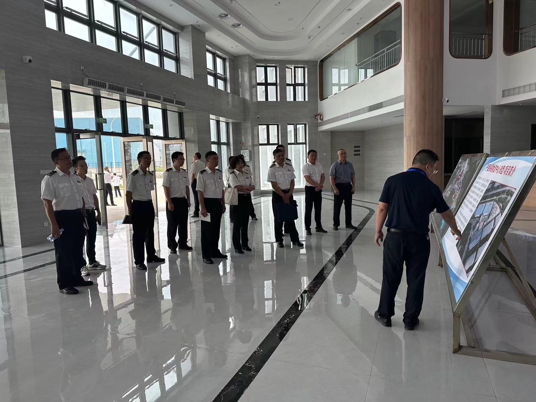 福州海关相关领导深入宁德保税物流中心（B保）项目调研，，，，，，，蔡慧铭拍摄1.jpg